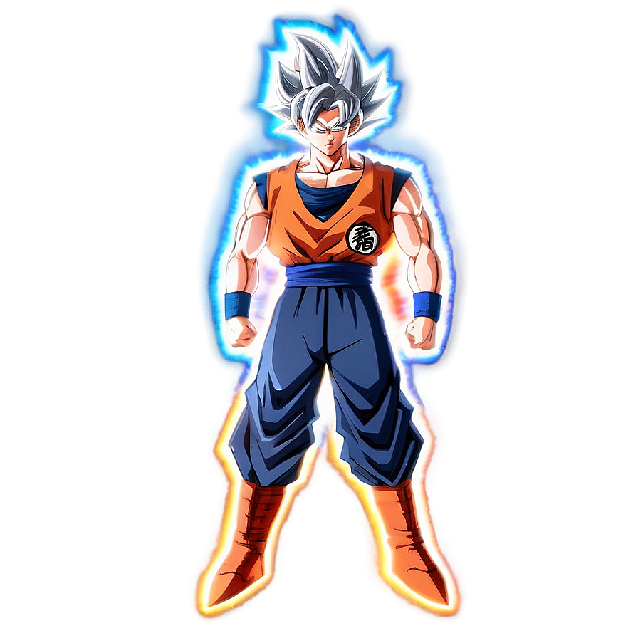 Goku Ui Silver Aura Png 06292024