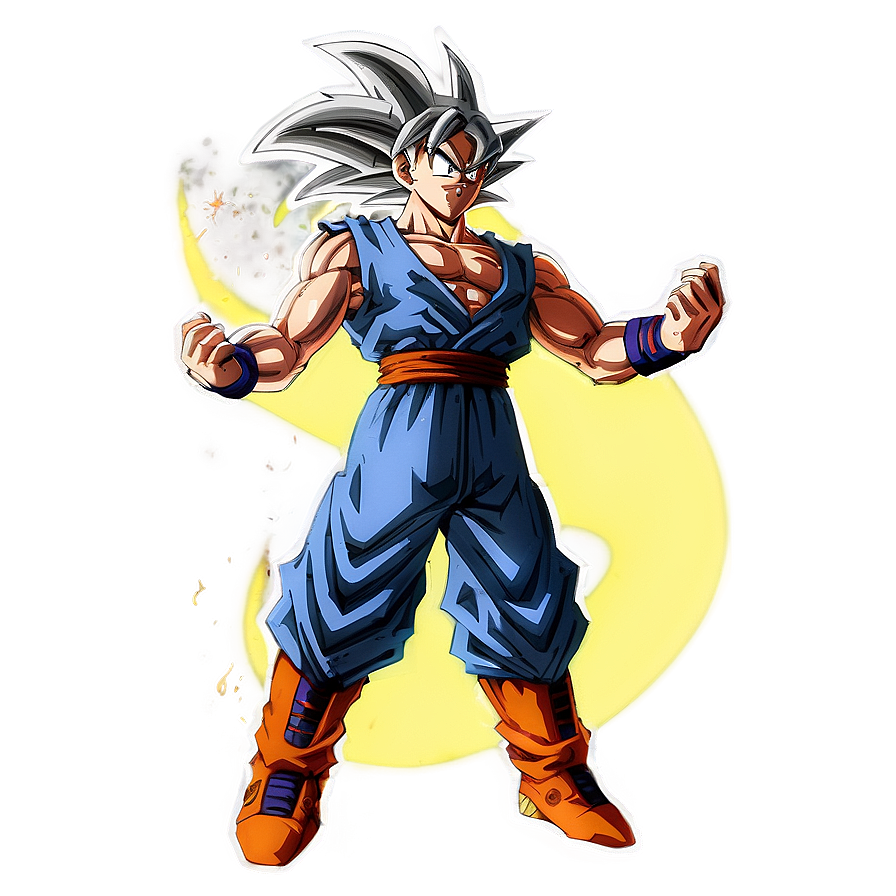 Goku Ultra Instinct PNG dxb16 PNG with transparent background