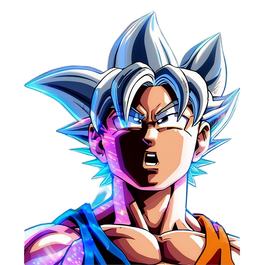 Goku Ultra Instinct Side Profile Png Fbm7