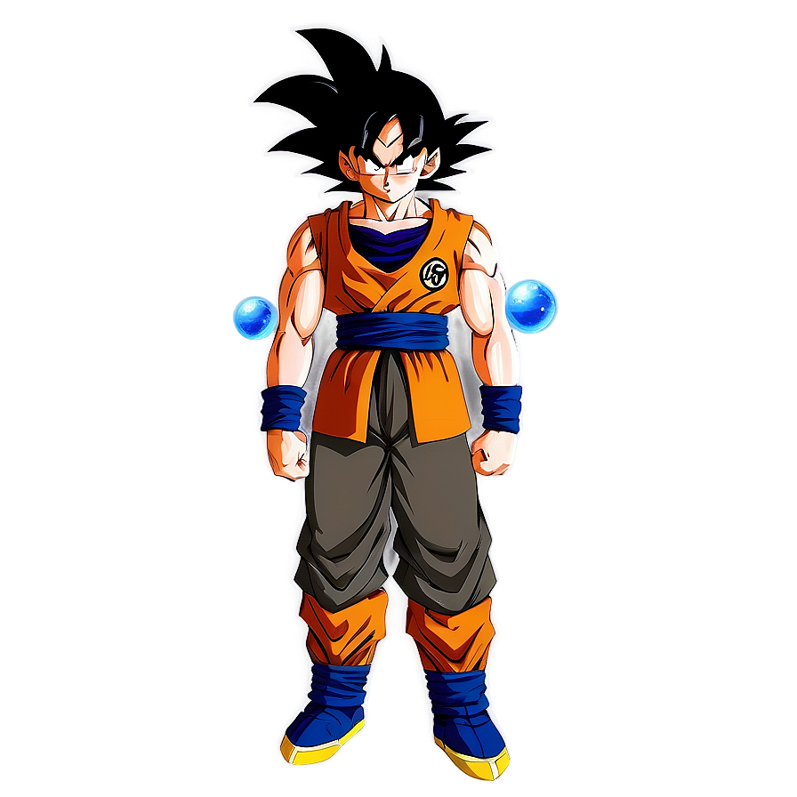 Goku Warrior Stand Png 06292024