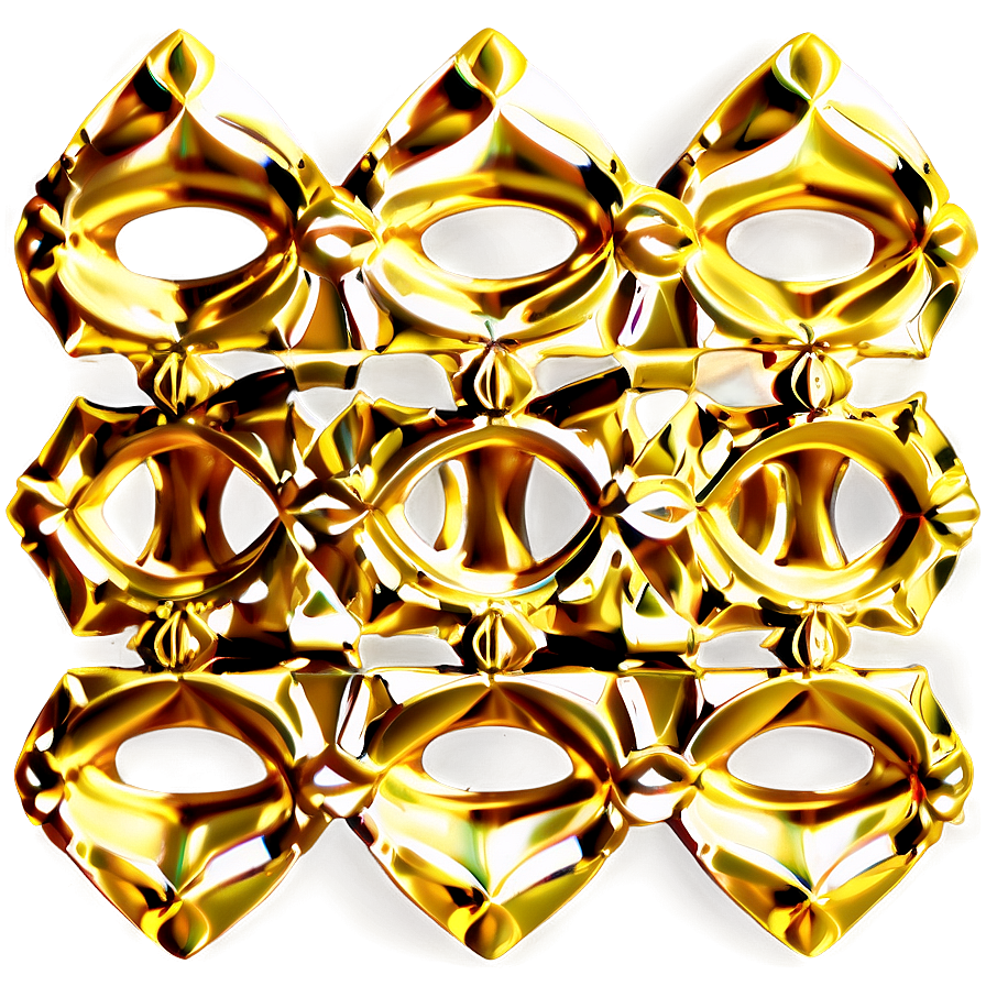 Gold Abstract Pattern Png 83