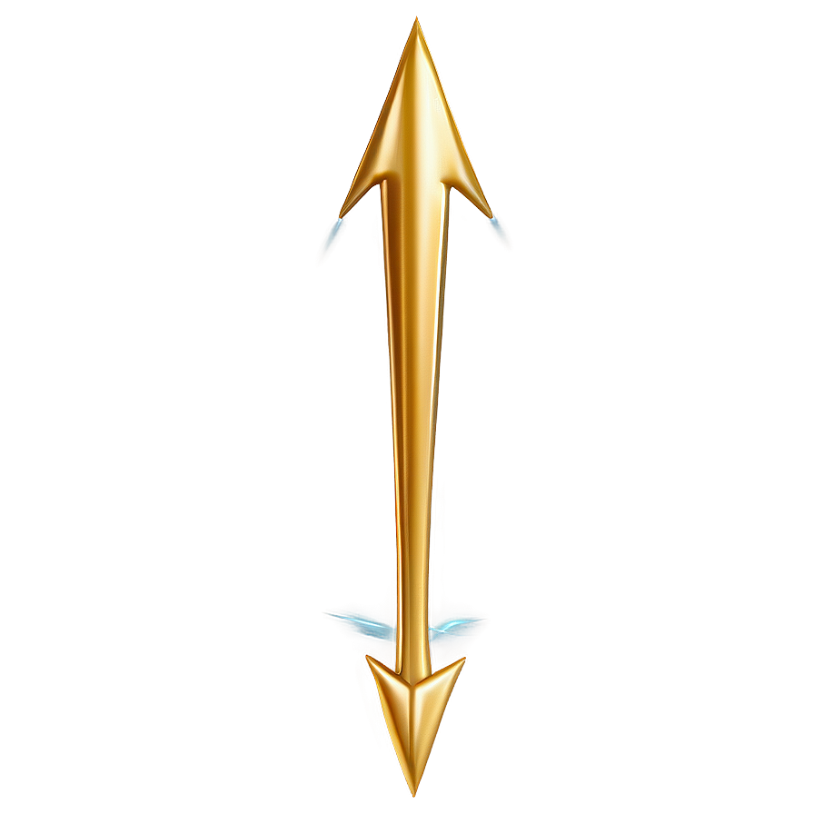 Gold Arrow For Digital Design Png Pch