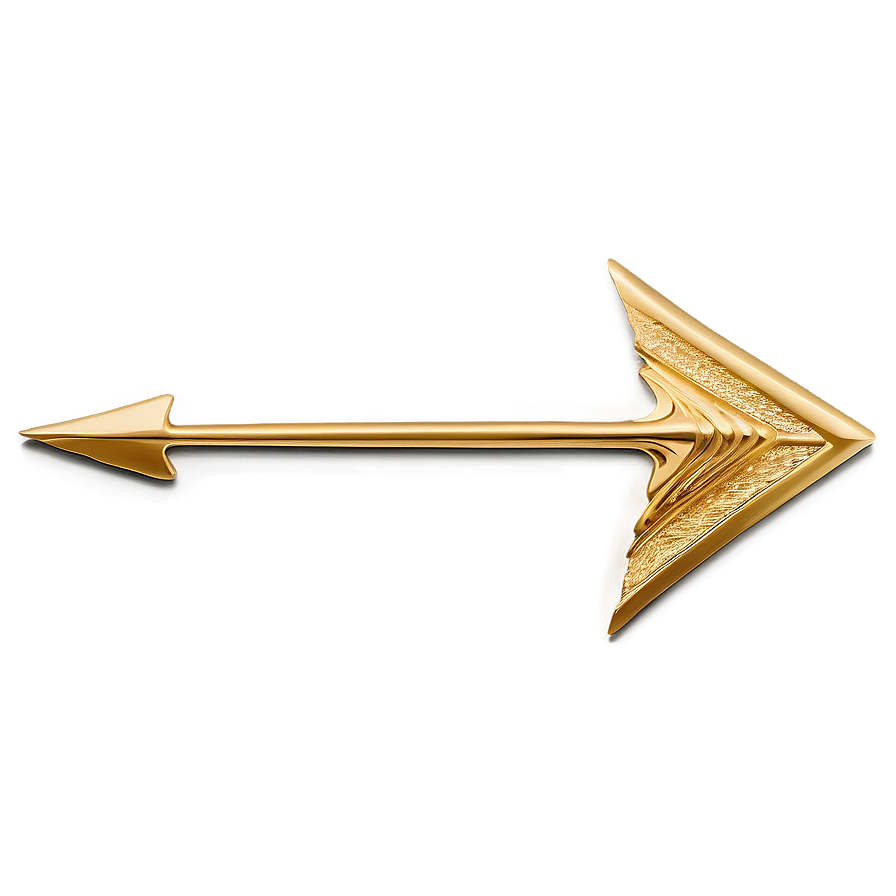 Gold Arrow Pointing Right Png Ias