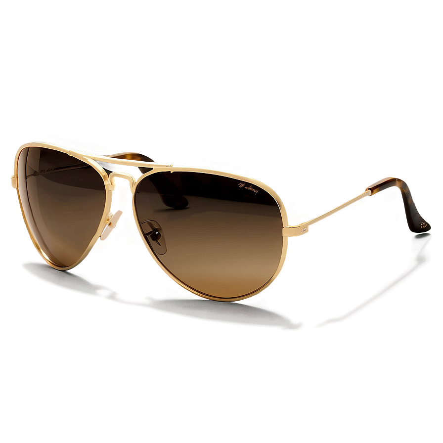 Gold Aviator Sunglasses Png Jxs