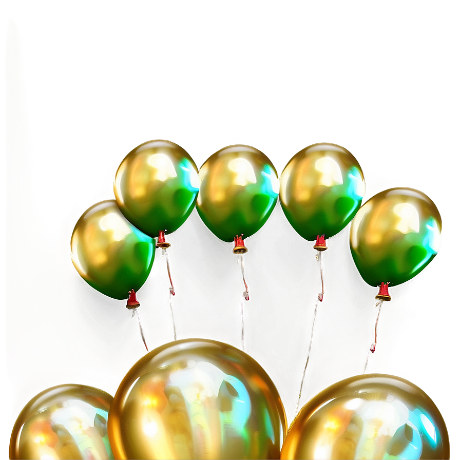 Gold Balloon Background Png Bpe