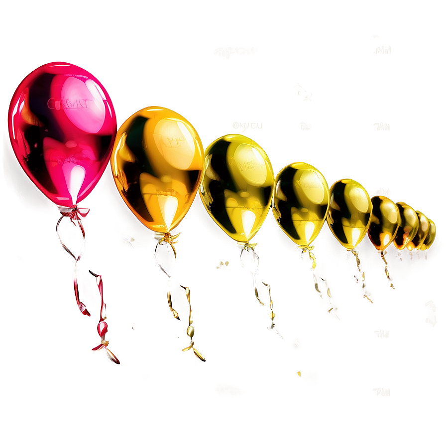 Gold Balloon Clipart Png 06212024