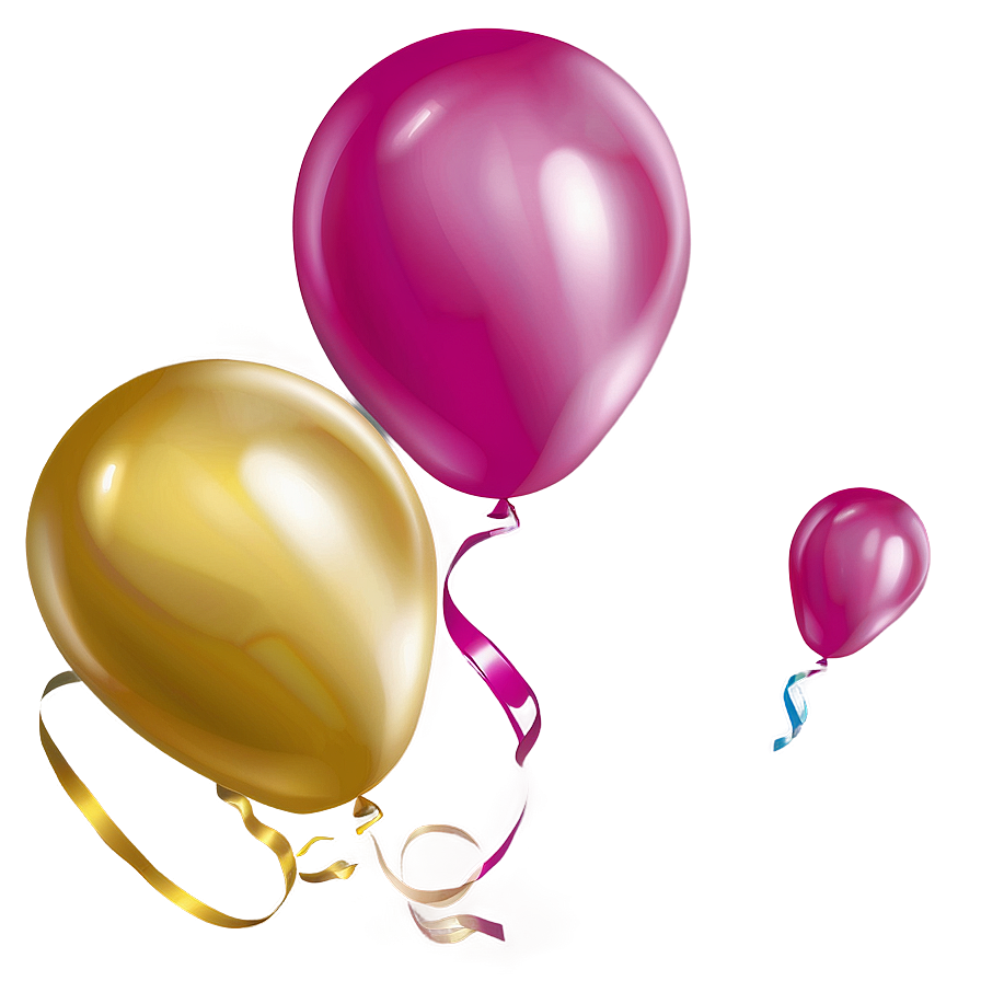 Gold Balloon PNG 83 PNG image with a transparent background, free high-resolution download