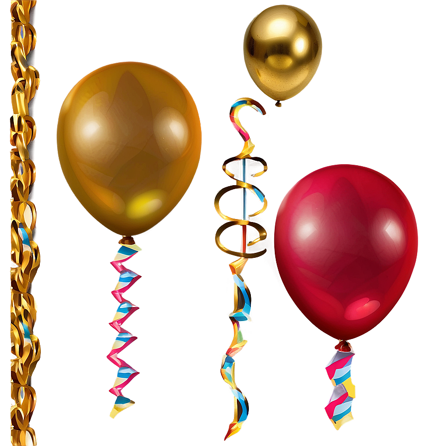 Gold Balloon PNG aas4 PNG image with a transparent background, free high-resolution download