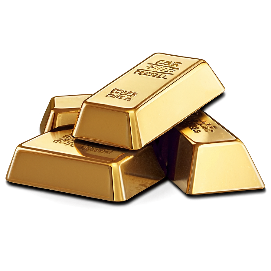 Gold Bar Pile Png 06272024