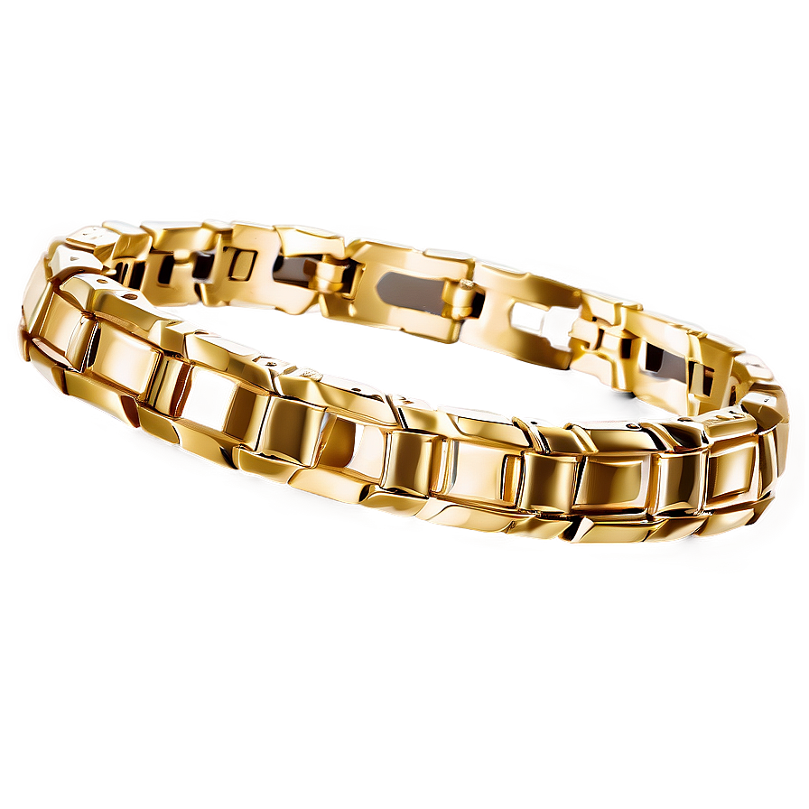 Gold Bracelet For Couples Png 06282024