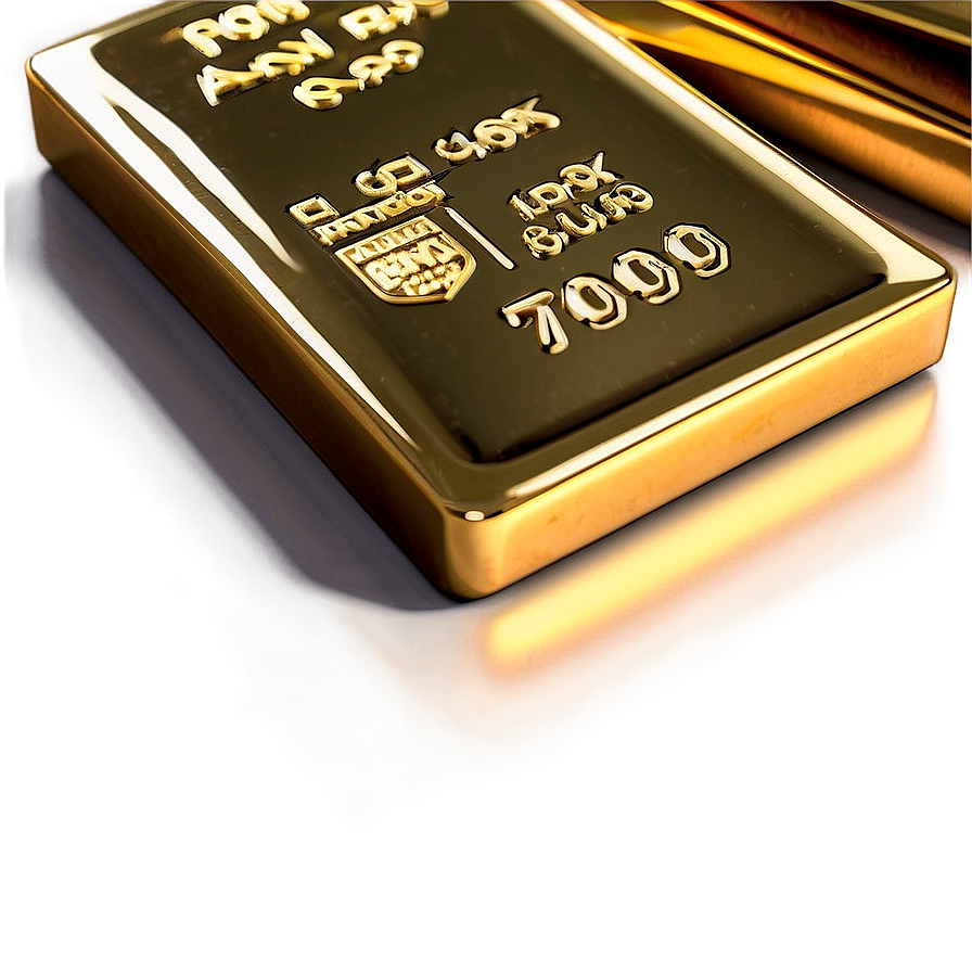 Gold Bullion Stack Png Gah16