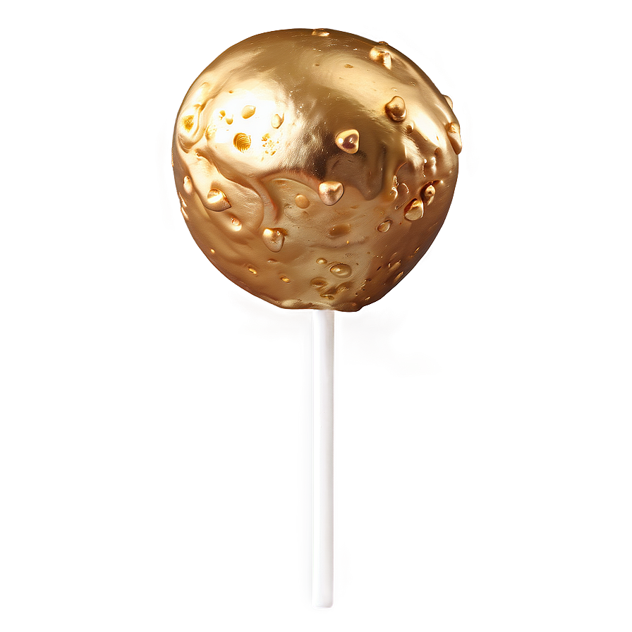 Gold Cake Pop Png 11