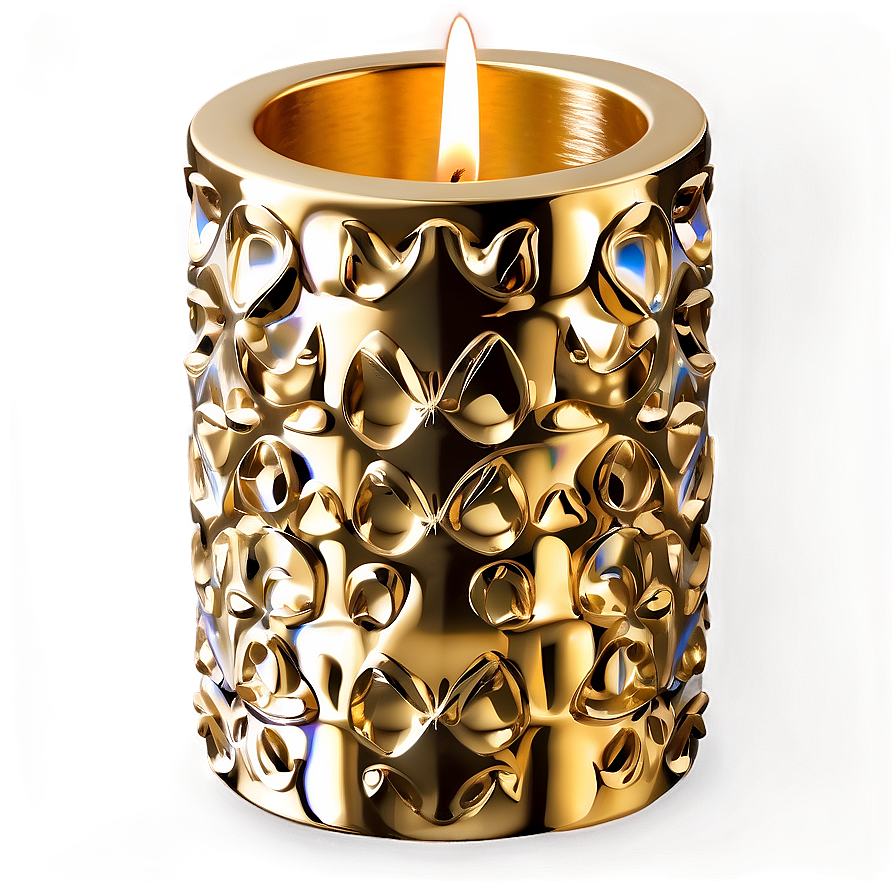 Gold Candle Holder Png Gbd