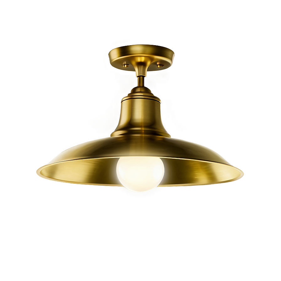 Gold Ceiling Light Png 95