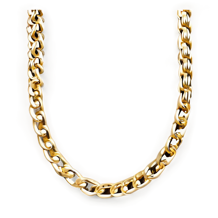 Gold Chain Accessory Png 10