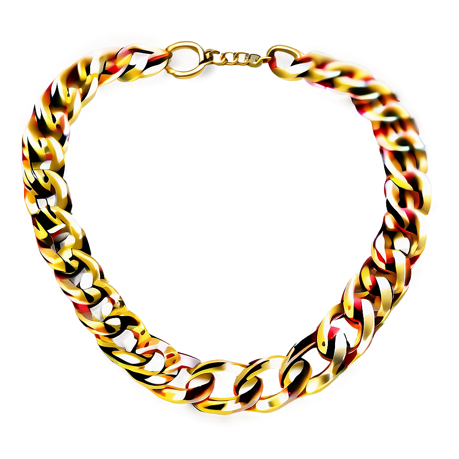 Gold Chain Fashion Png 91