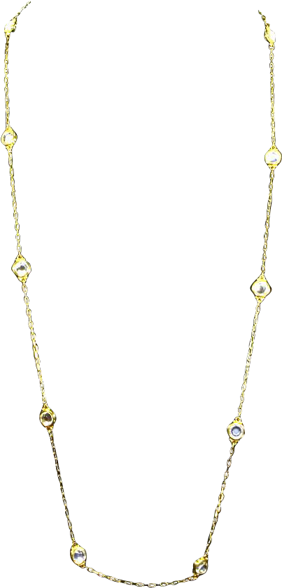 Gold Chain Gangster Png Image Black And White Download - Chain, Transparent Png PNG with transparent background