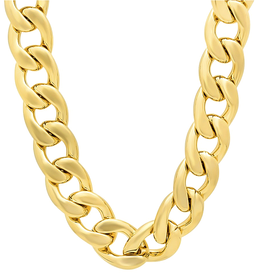 Gold Chain Gangster Style