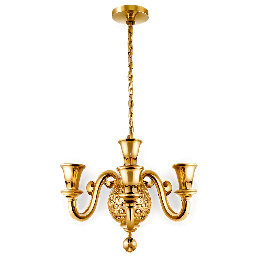 Gold Chandelier Png 57