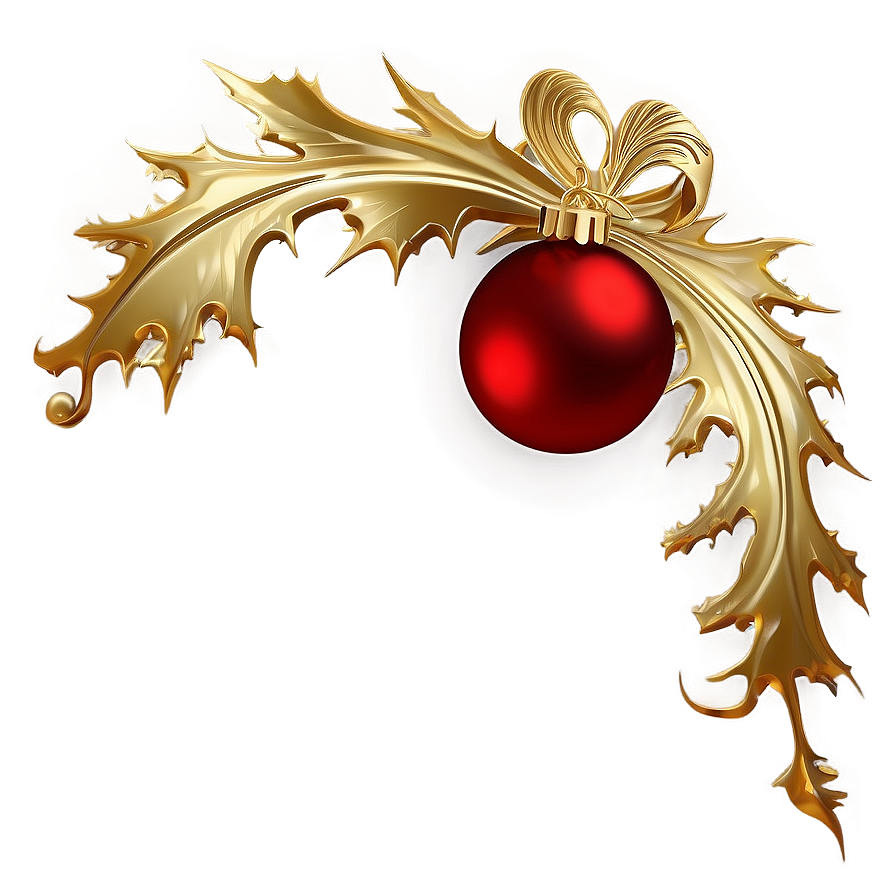 Gold Christmas Border Png Lip63