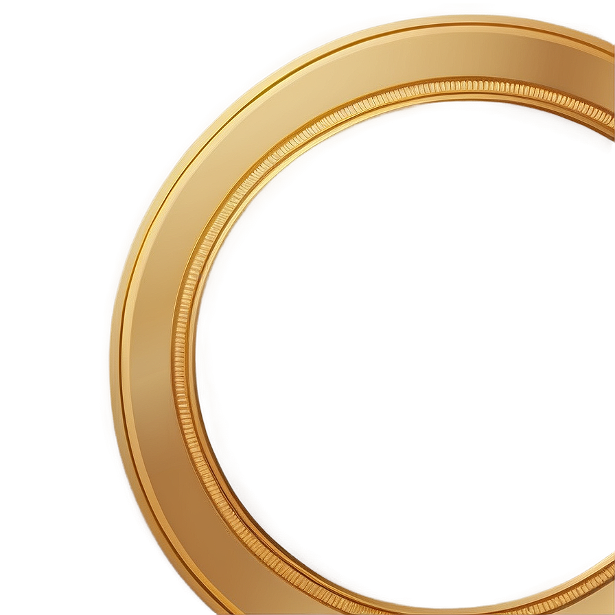 Gold Circle Border Clipart Png 26