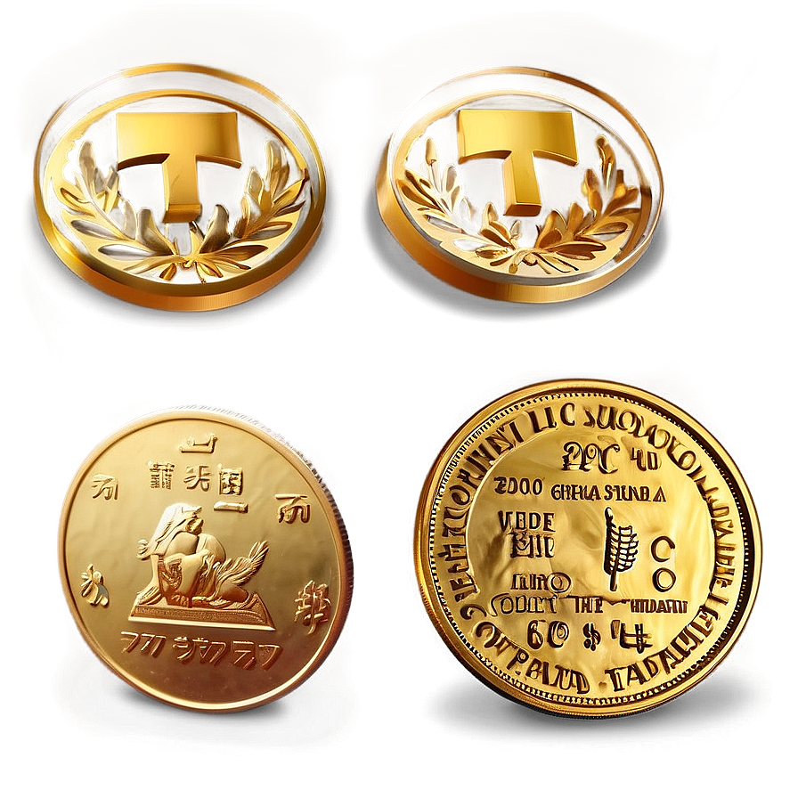 Gold Coin PNG 05252024 PNG with transparent background