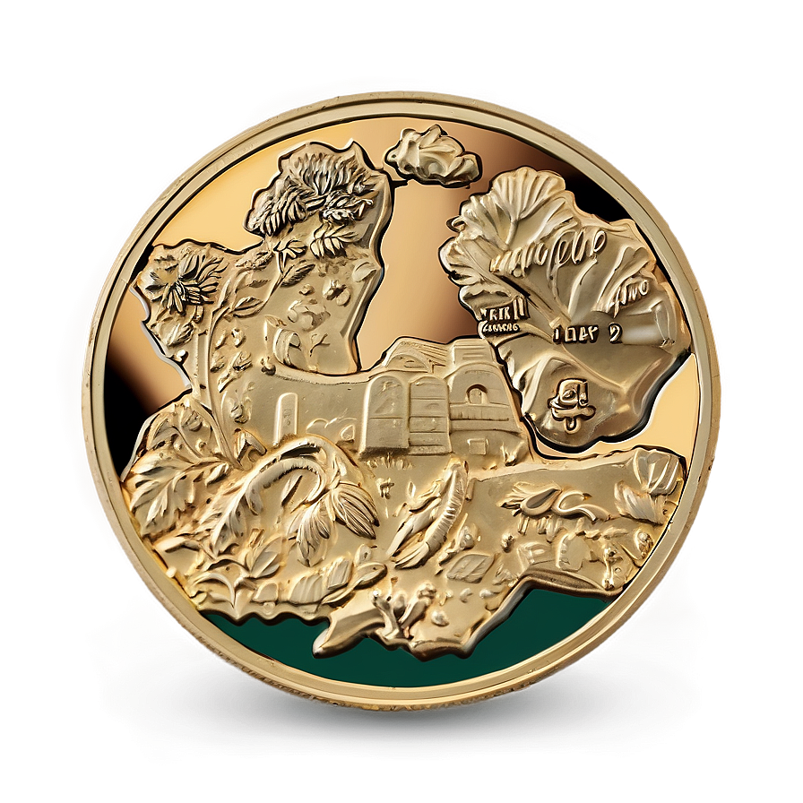 Gold Coin Stash PNG wtj21 PNG with transparent background