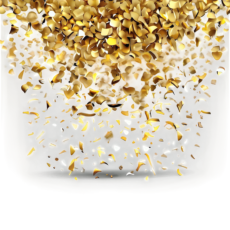 Gold Confetti Explosion Png Xon