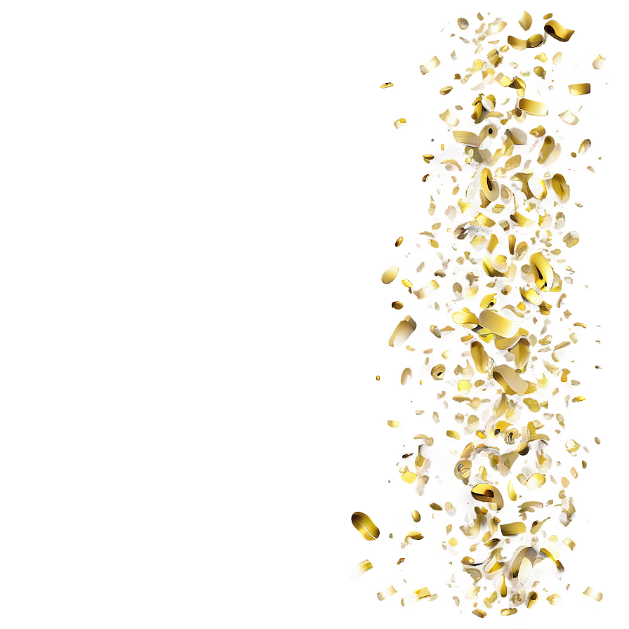 Gold Confetti Fantasy Png 69