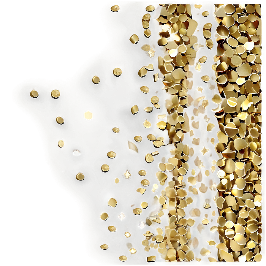 Gold Confetti Radiance Png Ymo