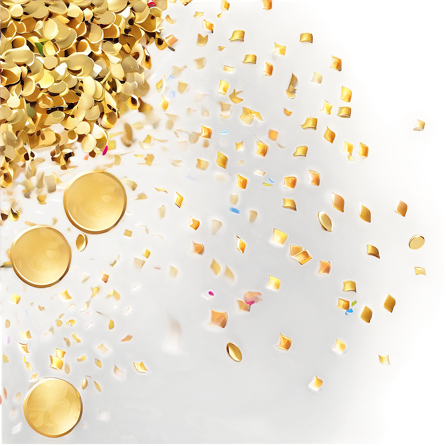 Gold Confetti Serenade Png Toj