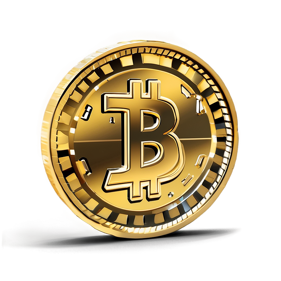 Gold Crypto Coin Png 57