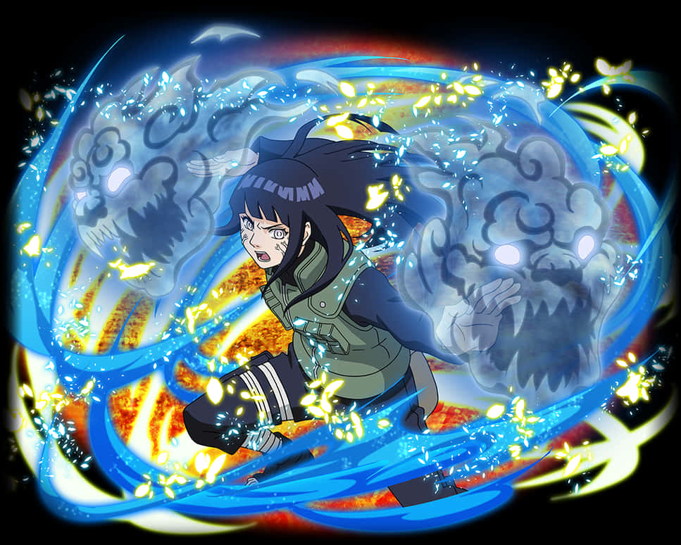 Gold Debates Wiki - Hinata Ultimate Ninja Blazing Render, HD Png Download PNG with transparent background