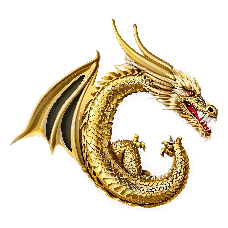 Gold Dragon Clipart Png Dxs