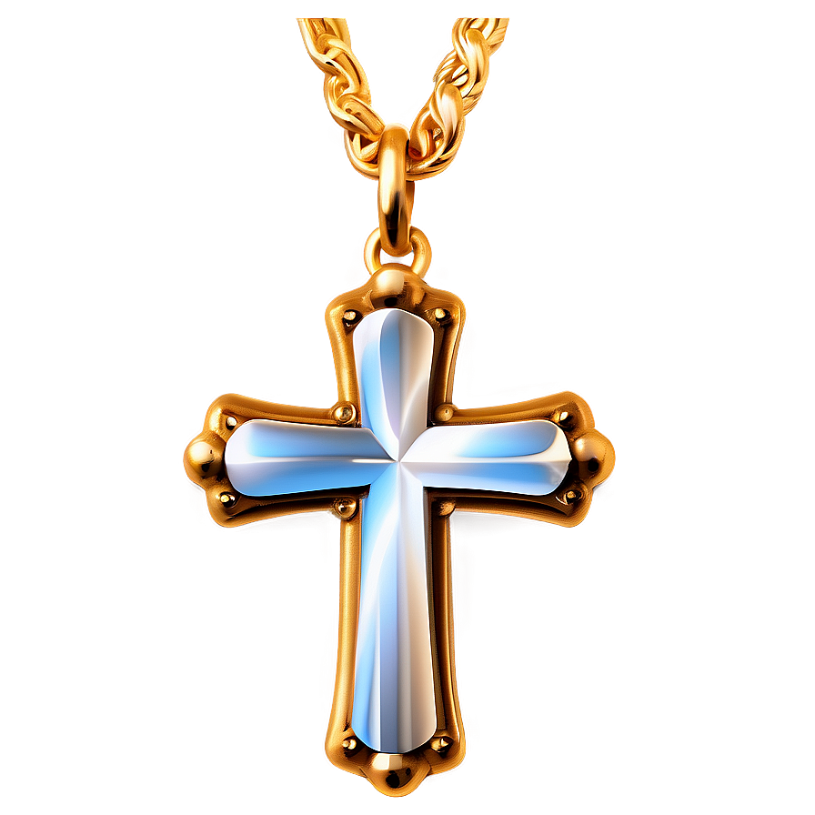 Gold Fancy Cross Png Dnj