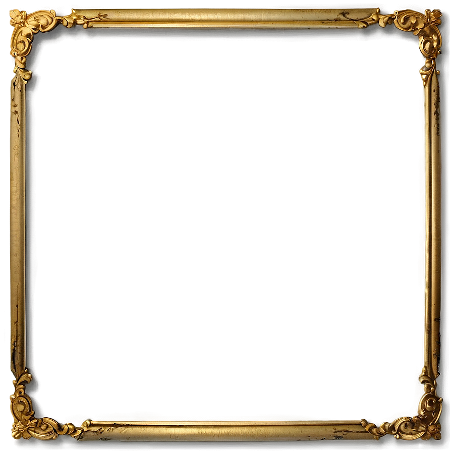 Gold Frame Background PNG   30 PNG image with a transparent background, free high-resolution download