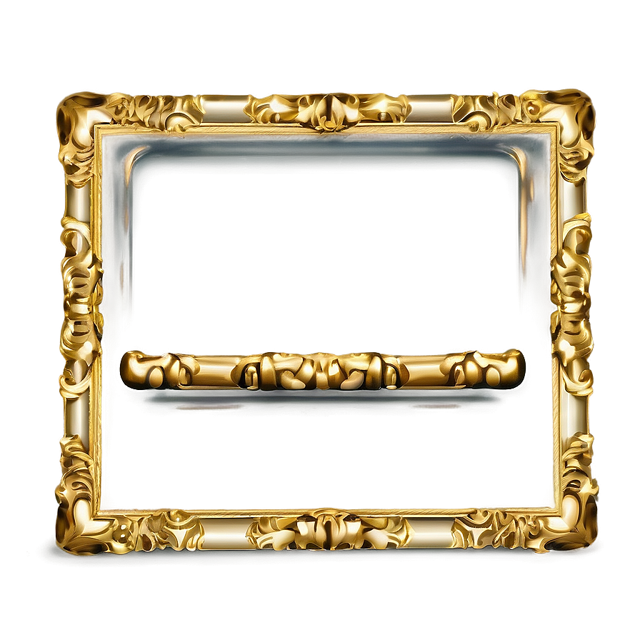 Gold Frame Clipart Png Caj64