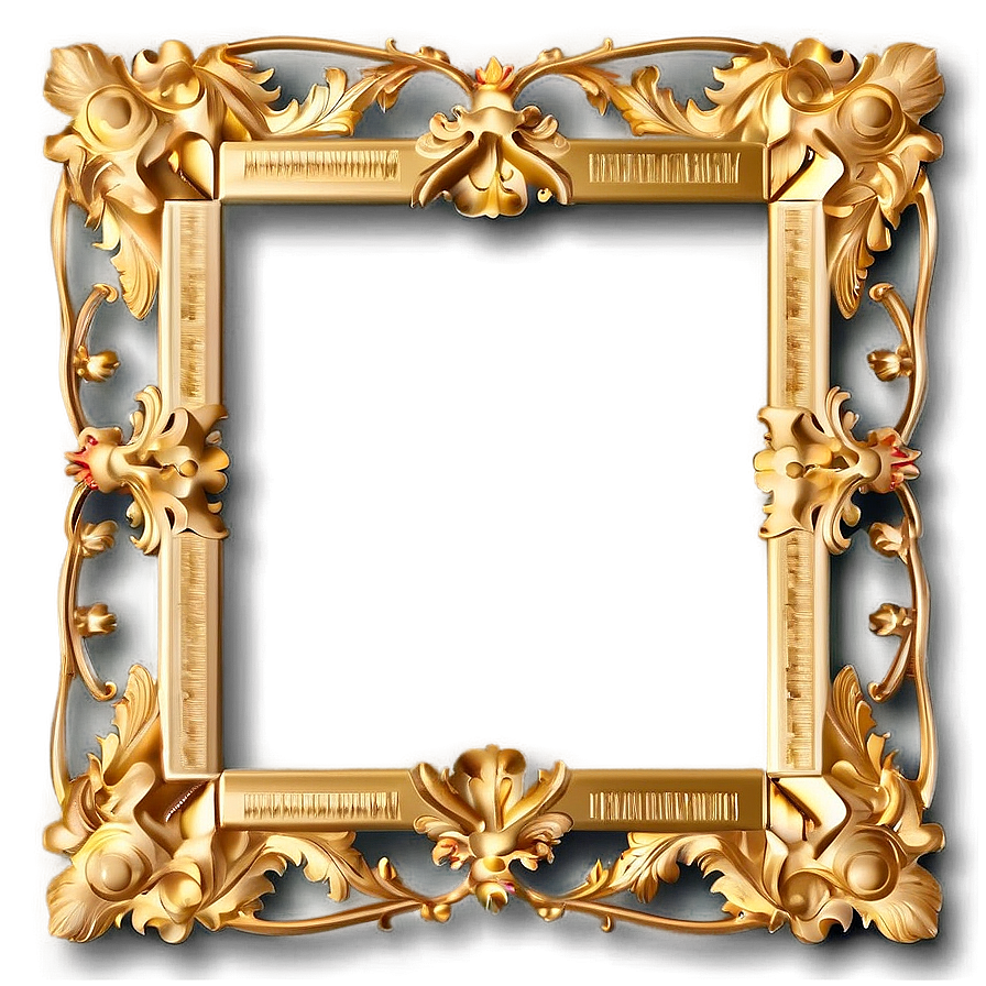 Gold Frame Png Ala