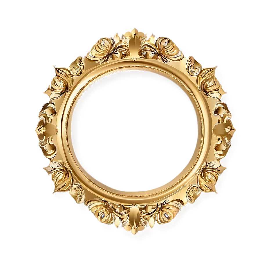 Gold Frame Template Png 86