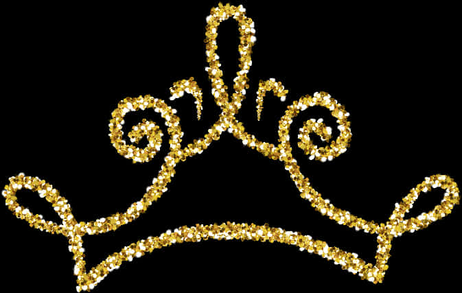 #gold #sparkle #sparkles #goldcrown #crown #tiara #goldtiara - Glitter Gold Crown Png, Transparent Png PNG with transparent background
