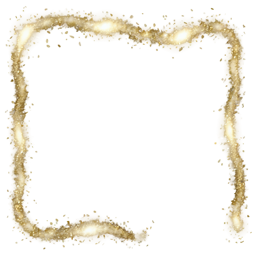 Gold Glitter Fog Png Emp