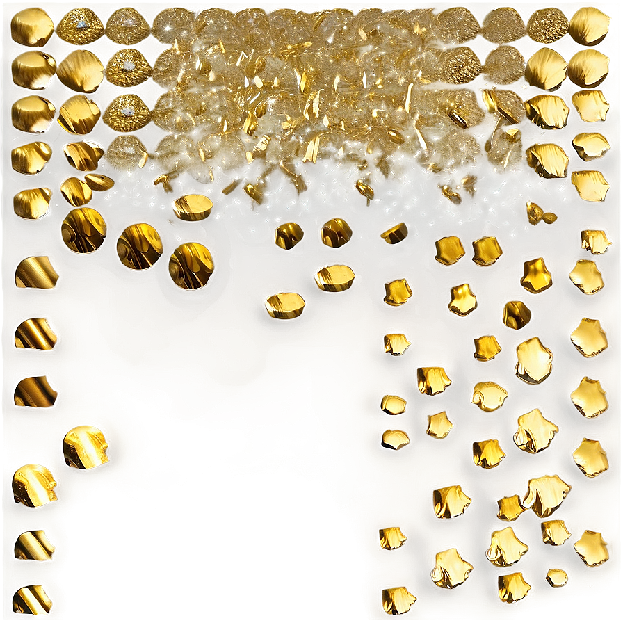 Gold Glitter Layer Png Tdi1