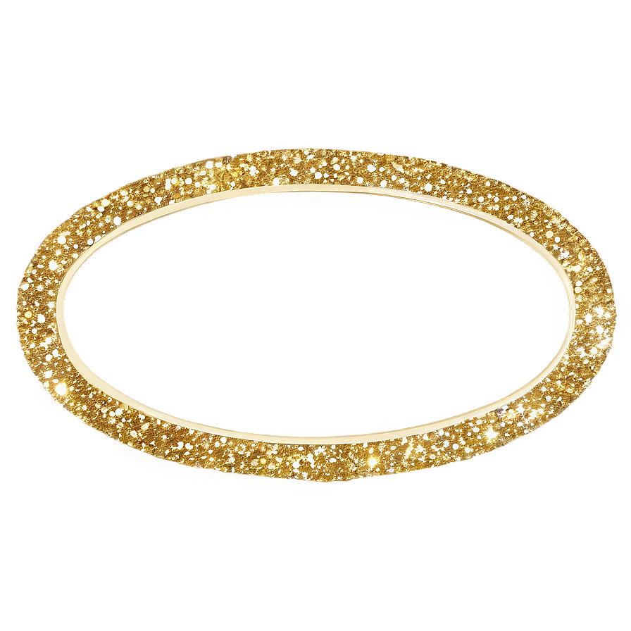 Gold Glitter Outline Png 05232024