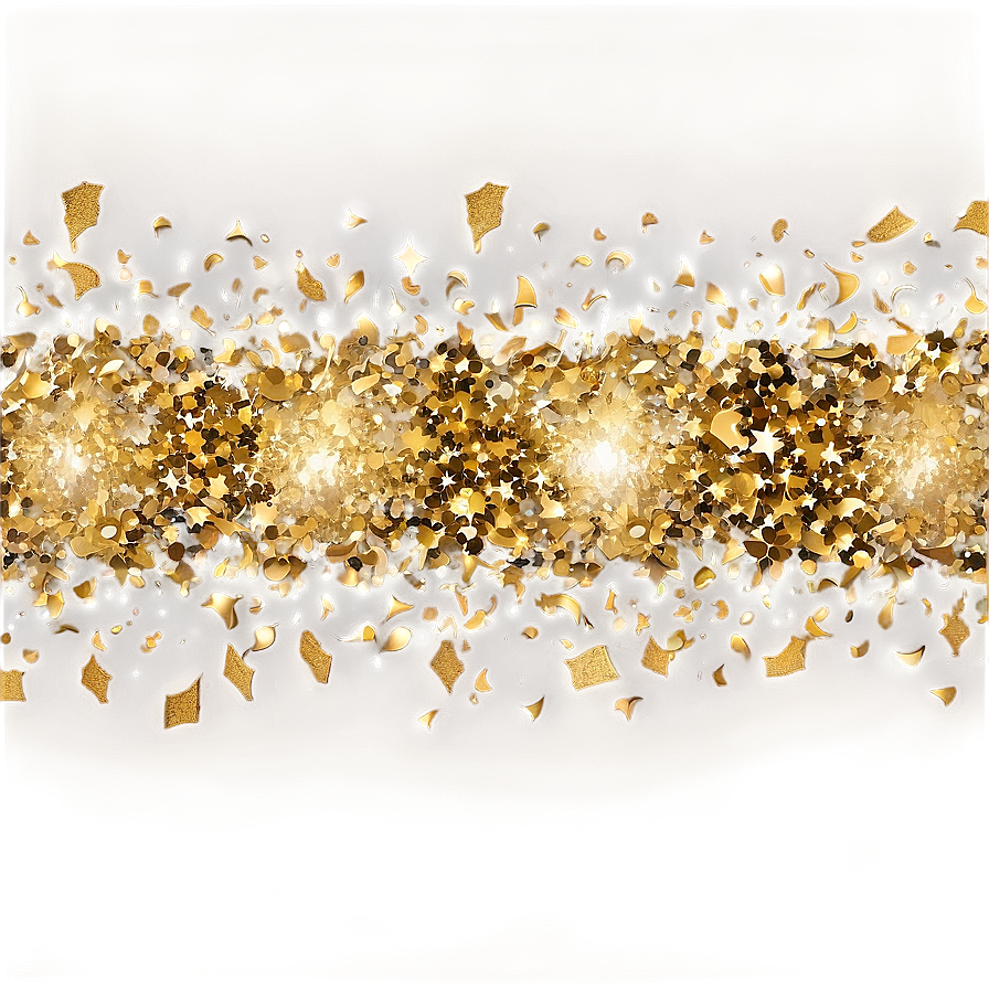 Gold Glitter Pattern Png 13