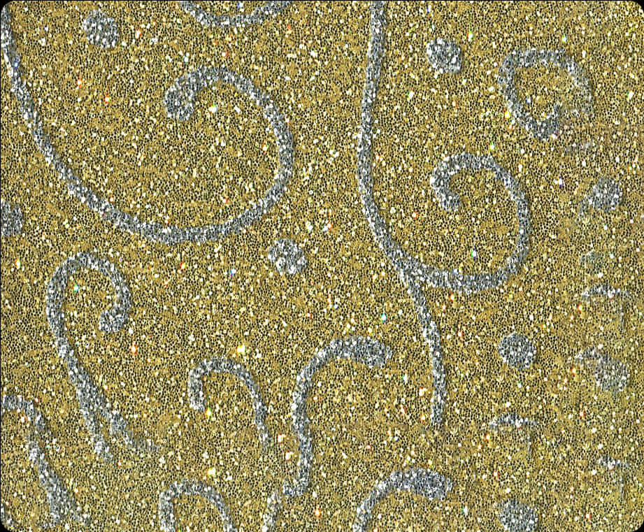 265 Gold Flower Glitter - Motif, HD Png Download PNG with transparent background