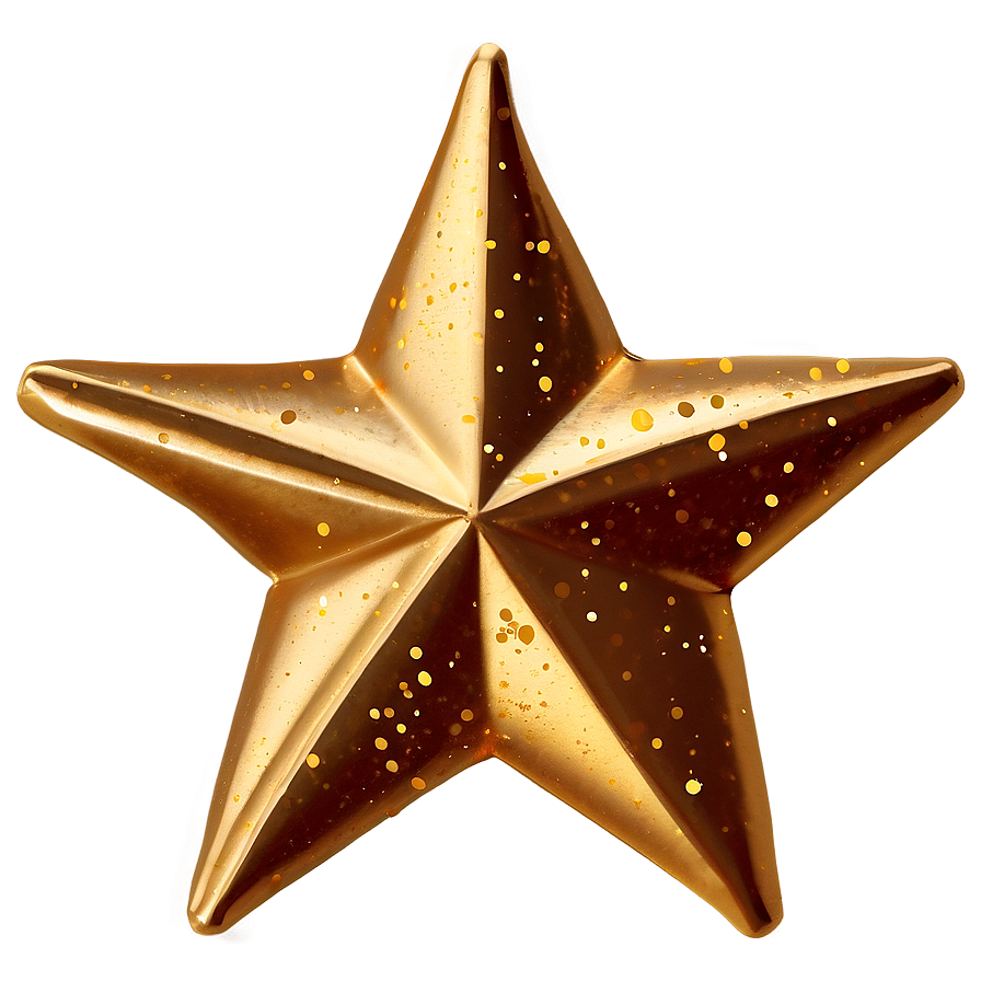 Gold Glitter Star Png Xfi