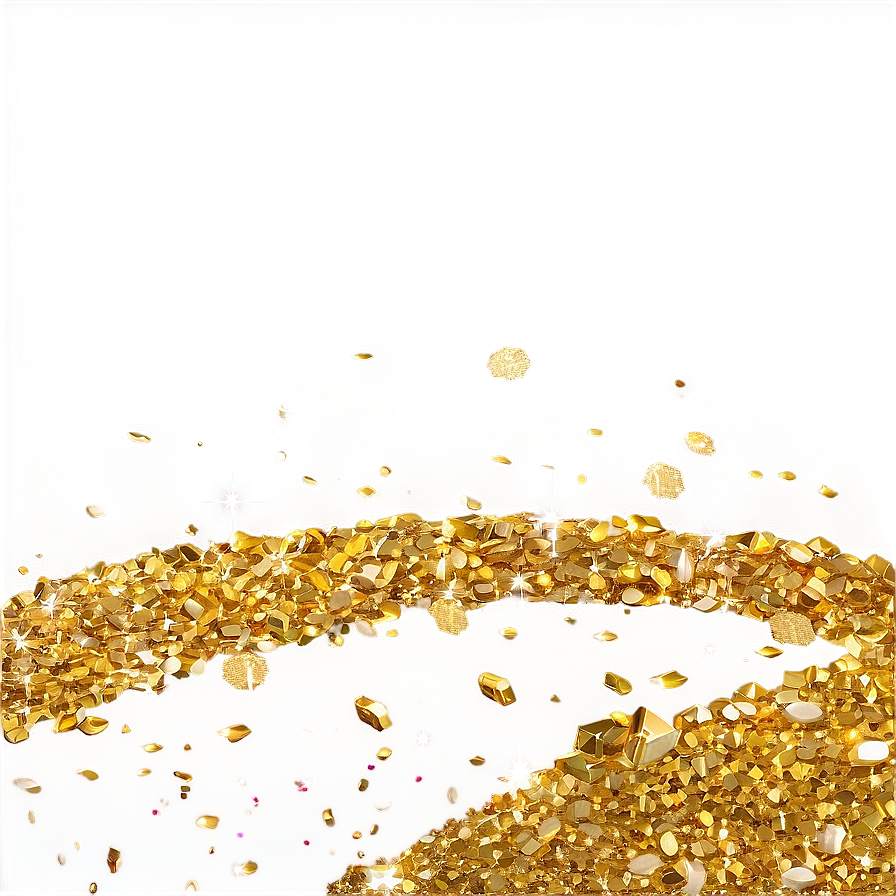 Gold Glitter Texture Png 05032024