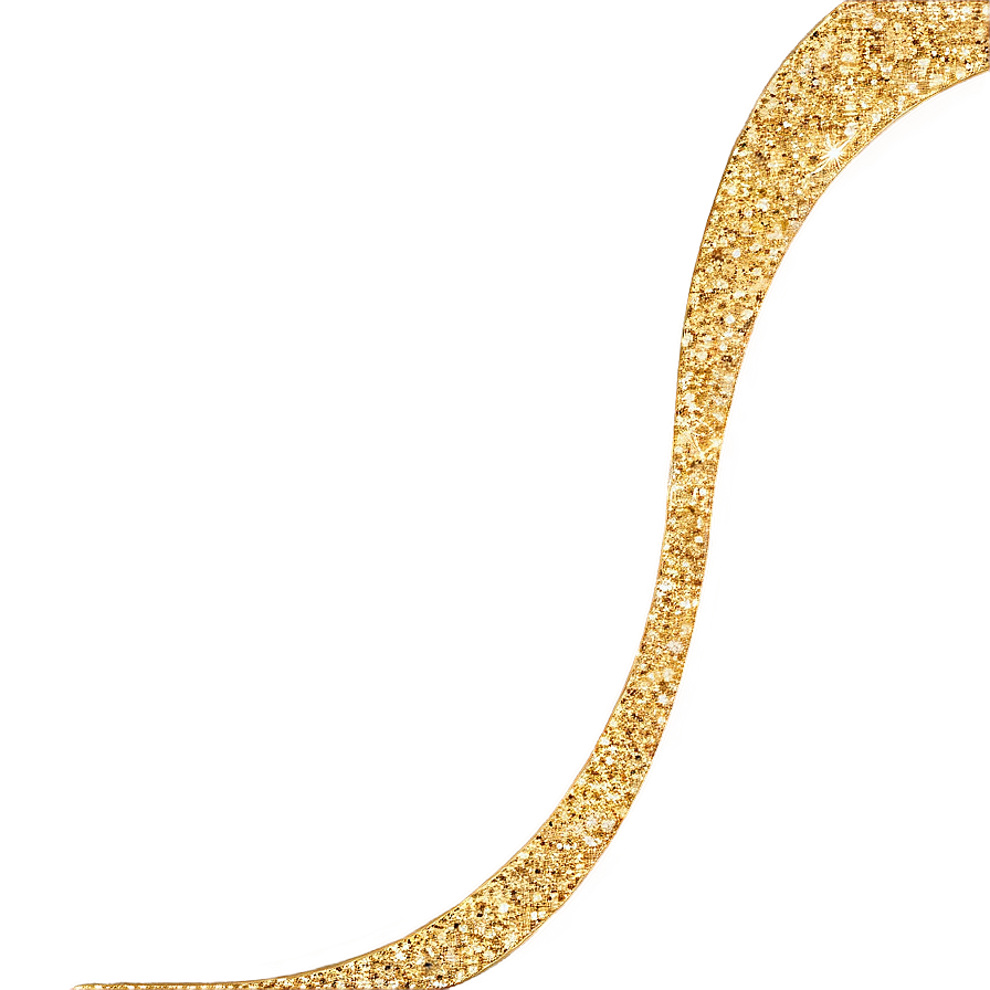 Gold Glitter Trail Png 05232024