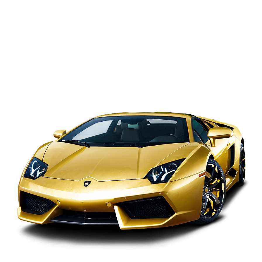 Gold Lamborghini Png Sri