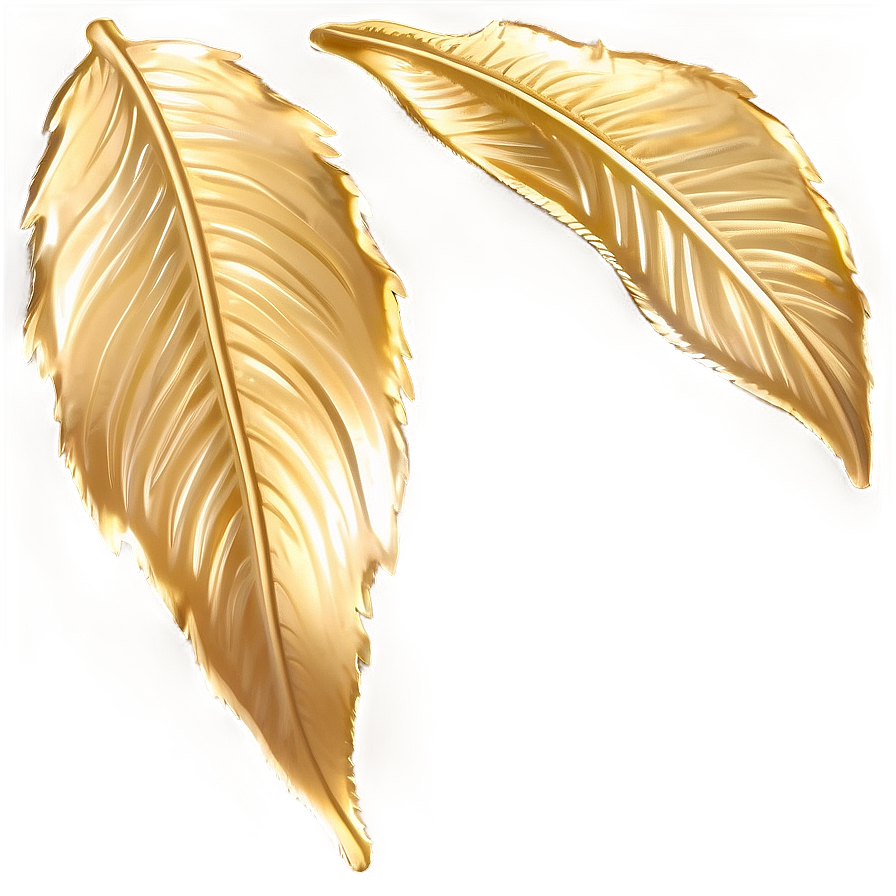 Gold Leaf Design Png Wrl